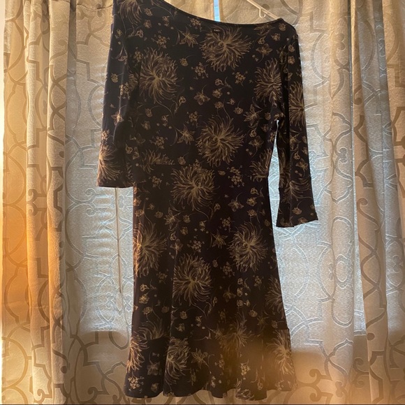 Obey Blue Floral Dress - Picture 3 of 3